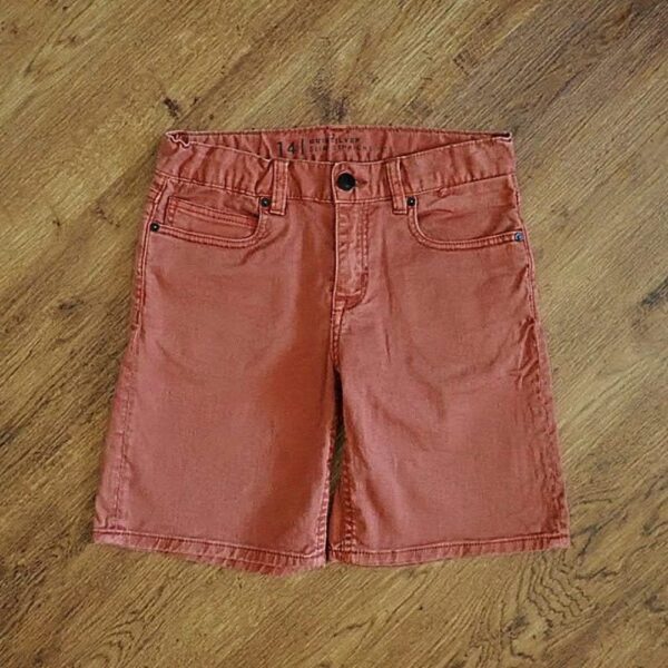 Size 14 Quiksilver Adjustable Terracotta-Coloured Shorts EUC