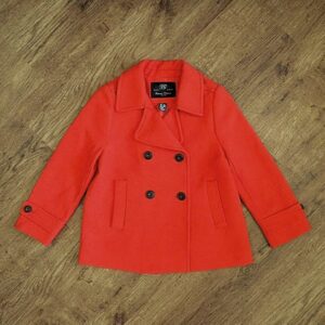 Size 4/5 Zara Girls Double-Breasted Jacket EUC