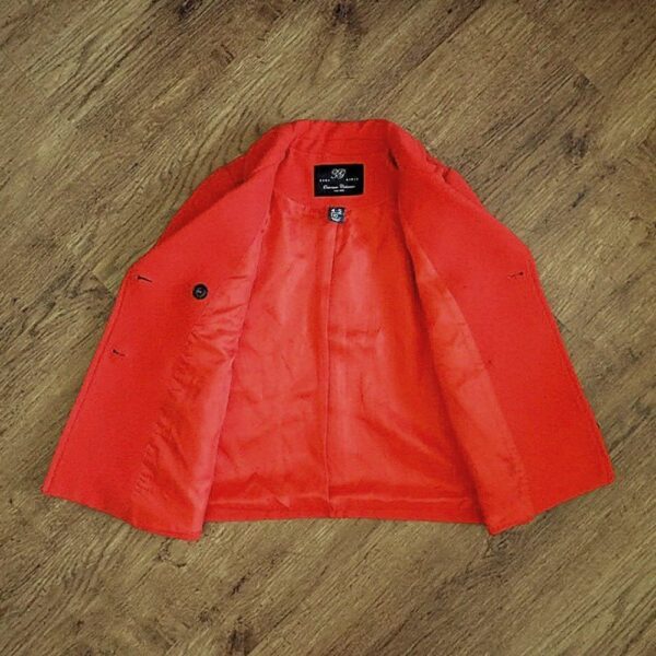 Size 4/5 Zara Girls Double-Breasted Jacket EUC - Image 3