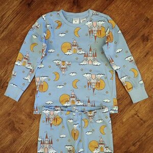 Size 4 Target Organic Cotton Thermal Pyjamas EUC