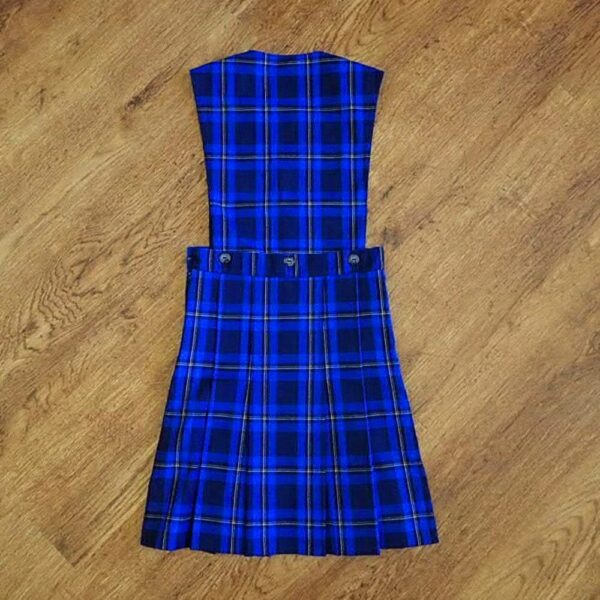 Size 5 Beare & Ley Retired Royal Blue Pinafore Dress NOS - Image 2
