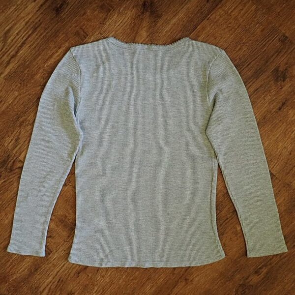 Size 8/10 Kids & Co Long Sleeve Thermal Top EUC - Image 2
