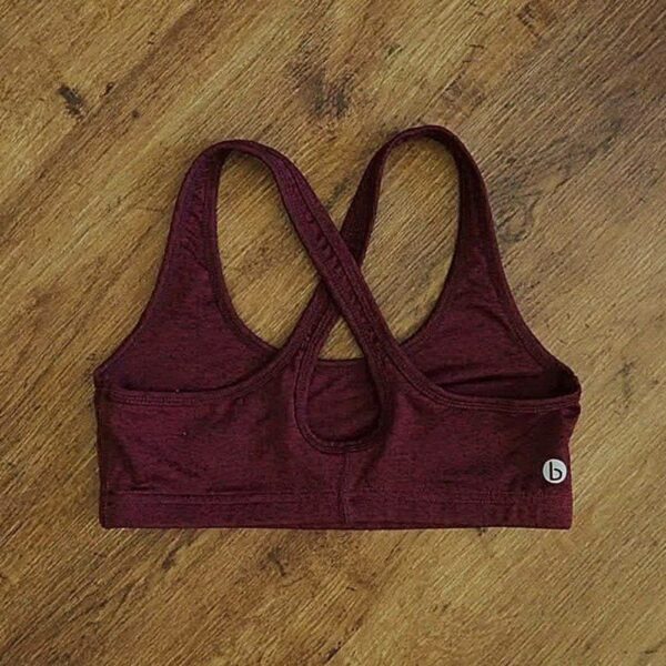 Size 10/12 (S) Cotton On Body Burgundy Sports Crop EUC - Image 2