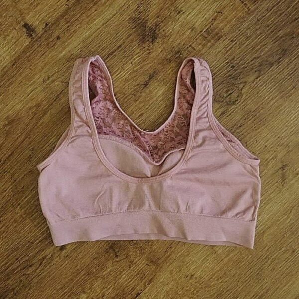 Size 10 Ed It Ed Padded Pink Crop EUC - Image 2