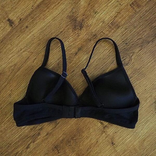 Size 10A Ed It Ed Black Padded Bra EUC - Image 2