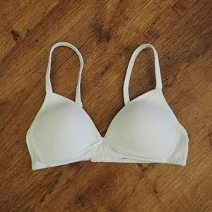 Size 10A Ed It Ed White Padded Bra EUC