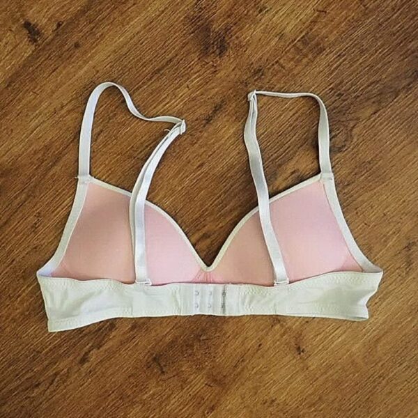 Size 10A Emerson Adjustable White Padded Bra EUC - Image 2