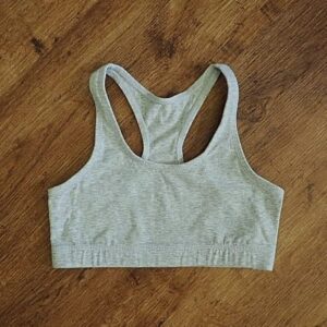 Size 12 K-Mart Grey Marled Sports Crop EUC