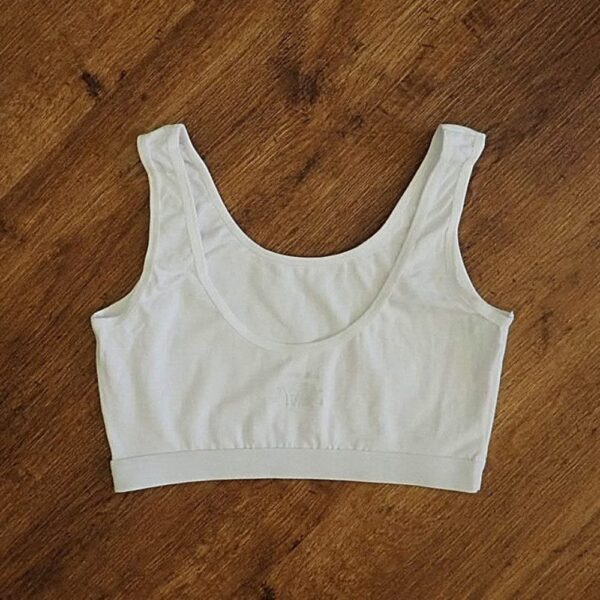 Size 12 Underworks White Crop NWT - Image 2
