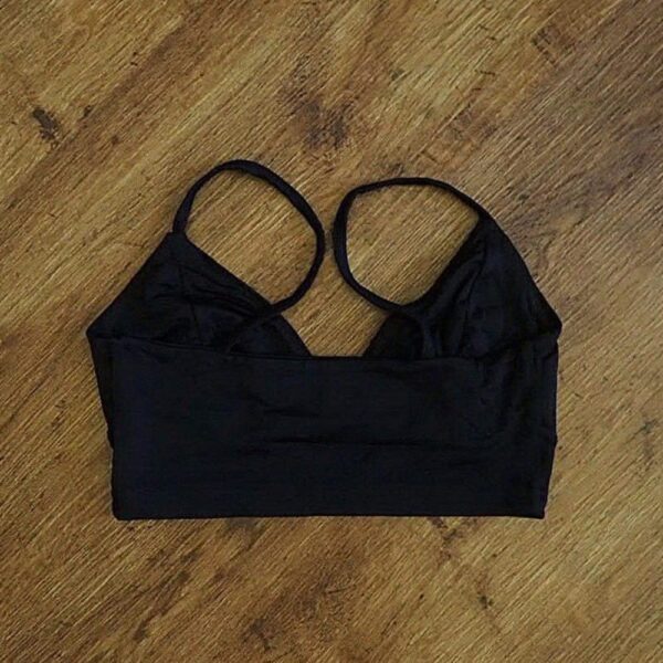 Size 12 (XXS) Supre Black Pullover Crop NWOT - Image 2