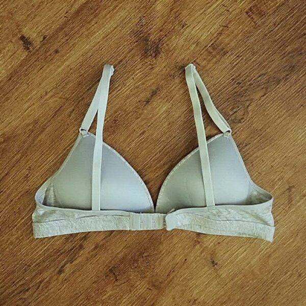 Size 12AA Target Adjustable Grey Padded Bra EUC - Image 2