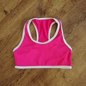 Size 2/4 Unbranded Magenta-Coloured Sports Crop EUC