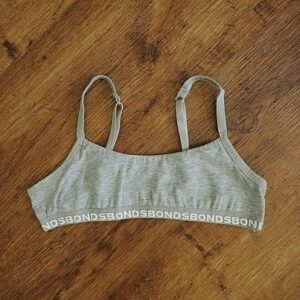 Size 8/10 Bonds Adjustable Grey Bralette EUC