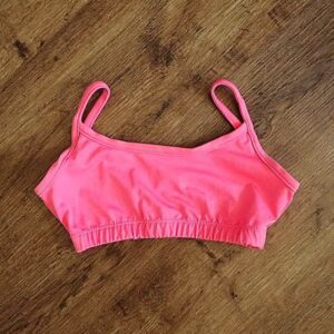 Size 8/10 Sports Junior Hot Pink Crop EUC