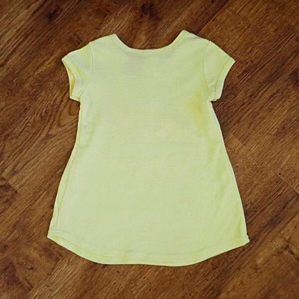 Size 1 Neon 'Strawberry' Short Sleeve Nightie EUC - Image 2