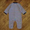 Size 1 Target Polar Fleece Block-Striped Sleepsuit EUC - Image 3