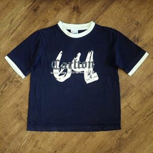 Size 10 AFL Carlton '64' Navy Tee EUC