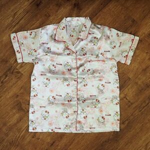 Size 10 'Hello Kitty' Satin Sleep Shirt EUC
