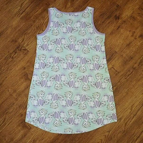 Size 14 Disney Frozen II 'Born to Lead' Sleeveless Nightie IUC - Image 2