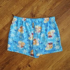 Size 14 Disney Frozen 'Anna & Elsa' Sleep Shorts EUC