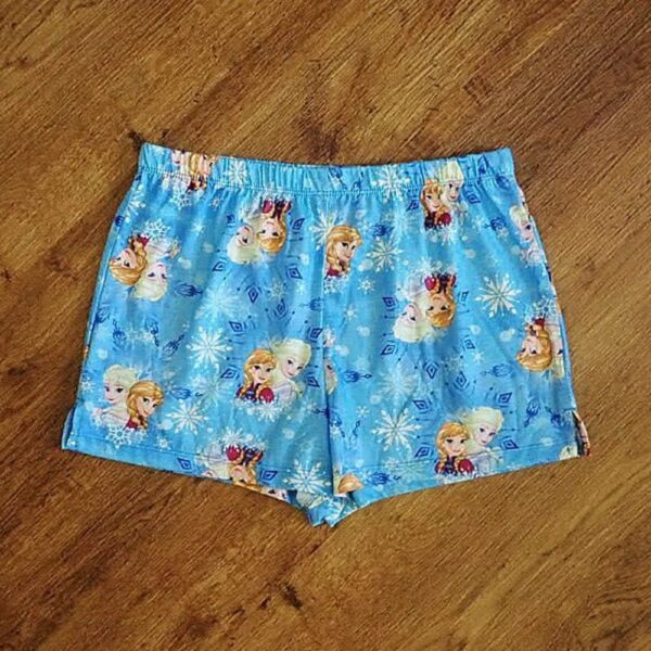 Size 14 Disney Frozen 'Anna & Elsa' Sleep Shorts EUC - Image 2