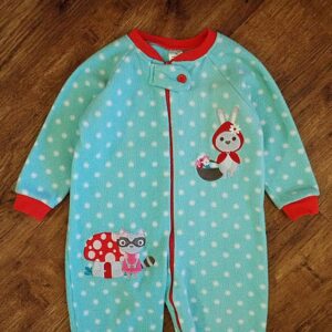 Size 2 Target Polar Fleece Sleepsuit EUC