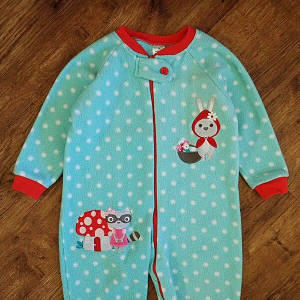 Size 2 Target Polar Fleece Sleepsuit EUC