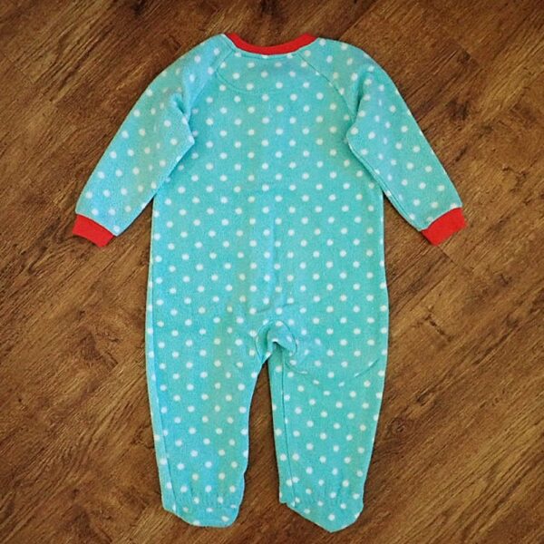 Size 2 Target Polar Fleece Sleepsuit EUC - Image 3