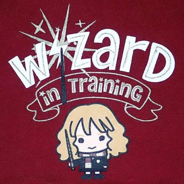 Size 4 Harry Potter 'Wizard in Training' Night Dress EUC - Image 3
