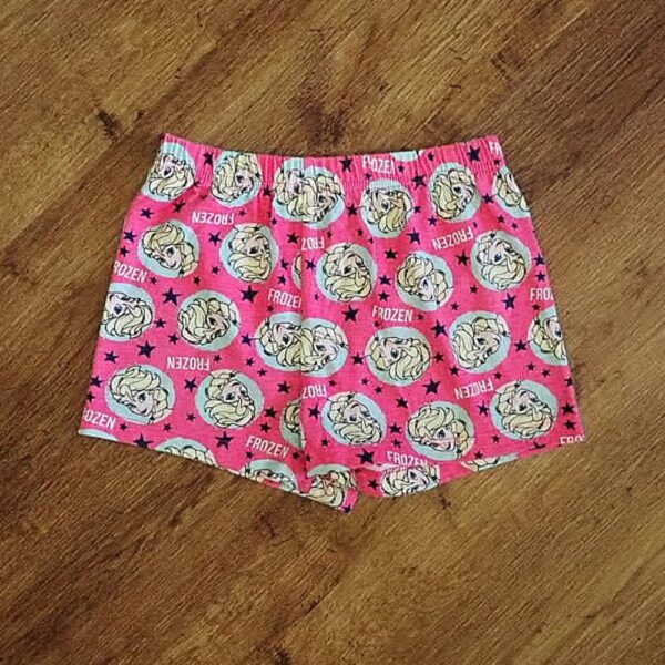 Size 6 Disney Frozen 'Elsa' Sleep Shorts EUC