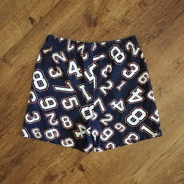 Size 7 Target 'Numbers' Sleep Shorts EUC - Image 2
