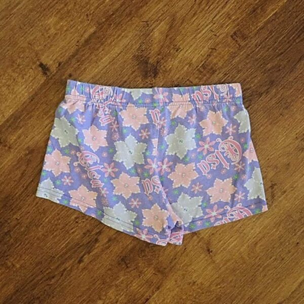 Size 8 Disney Frozen Purple Sleep Shorts GUC - Image 2