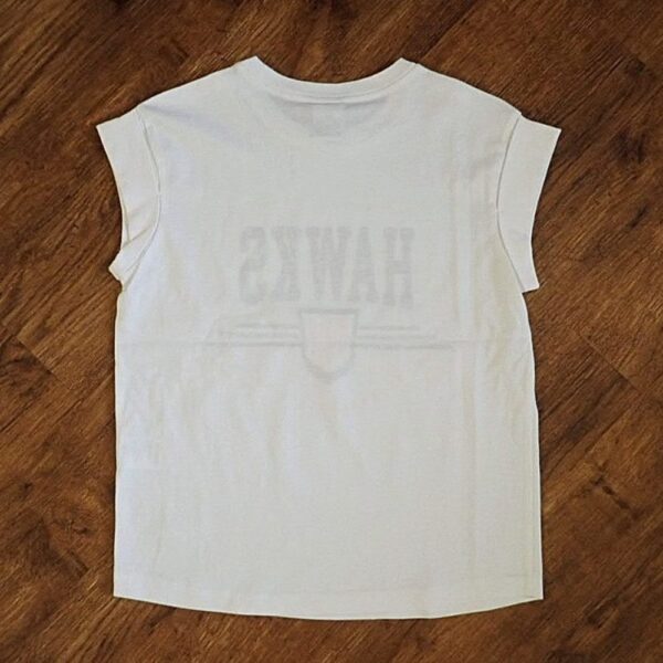 Size 7/8 AFL Hawthorn 'Hawks' Muscle Shirt NWOT - Image 2