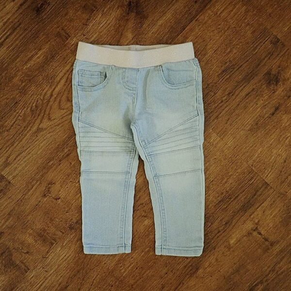 Size 1 H&T Stretch Denim Chino Pants EUC
