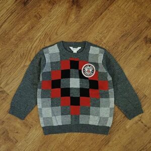 Size 1 Jack & Milly Checked Knitted Jumper EUC