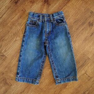 Size 1 Pumpkin Patch Adjustable Denim Jeans EUC