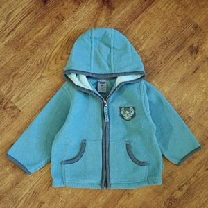 Size 1 Pumpkin Patch Polar Fleece Hoodie GUC