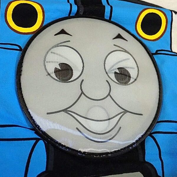 Size 1 Thomas & Friends 'Laughing Thomas' White Tank Top EUC - Image 3