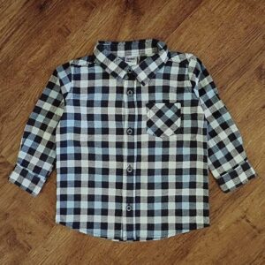 Size 2 Anko Long Sleeve Flannelette Shirt EUC