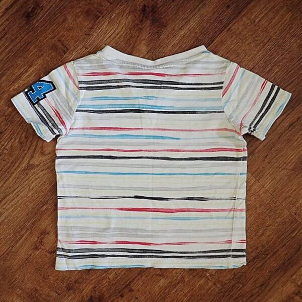 Size 2 Kids Stuff Striped Tee EUC - Image 2