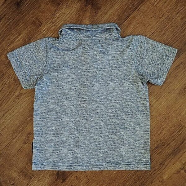 Size 2 Mini Mango Marled Polo Shirt EUC - Image 2