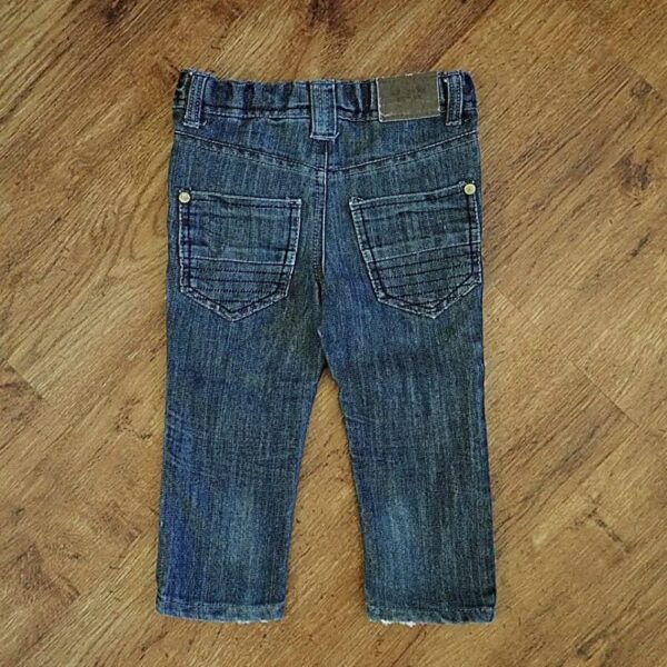 Size 2 Pumpkin Patch Adjustable Denim Jeans GUC - Image 2