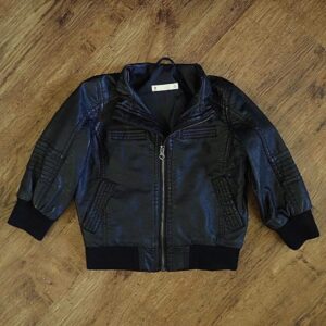 Size 2 Target Black Bomber Jacket EUC