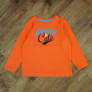 Size 2 Tilt 'Awesome & Cute' Long Sleeve Tee EUC