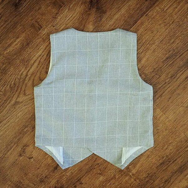 Size 2 Grey Formal Vest by Vogue Fashion EUC - Image 2