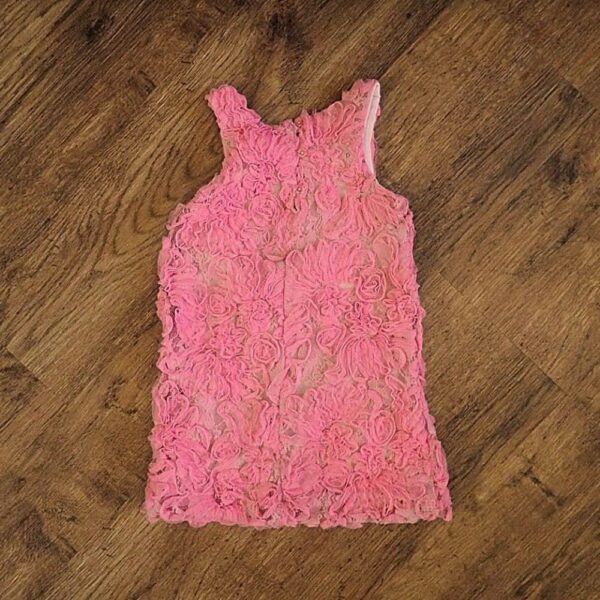 Size 1 Dymples Pink Tulle Sleeveless Dress GUC - Image 2