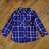 Size 2 H&T Plaid Long Sleeve Shirt EUC