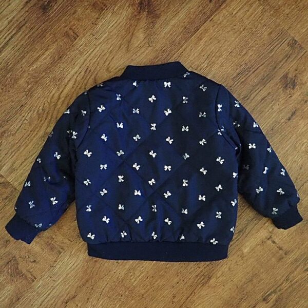 Size 2 Kids & Co Navy Zipper Jacket EUC - Image 2