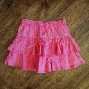 Size 2 Origami Layered Pink Skirt EUC
