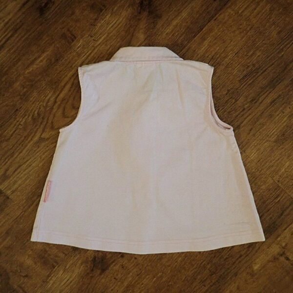 Size 2 Sleeveless Button-Up Shirt by Papoose EUC - Image 2